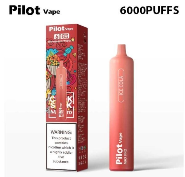 Pilot vape6000puffs 飛行員拋棄式電子煙官網 - Image 3