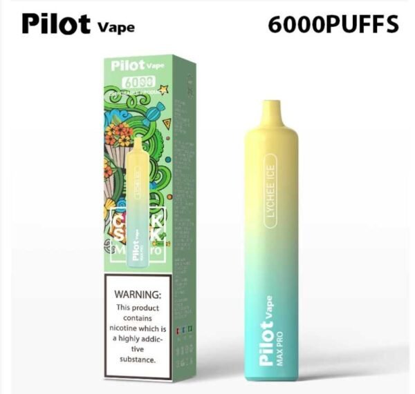 Pilot vape6000puffs 飛行員拋棄式電子煙官網 - Image 6