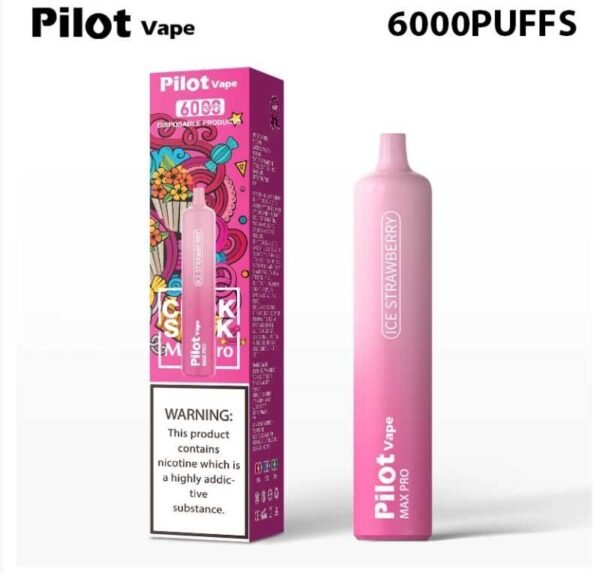 Pilot vape6000puffs 飛行員拋棄式電子煙官網 - Image 9