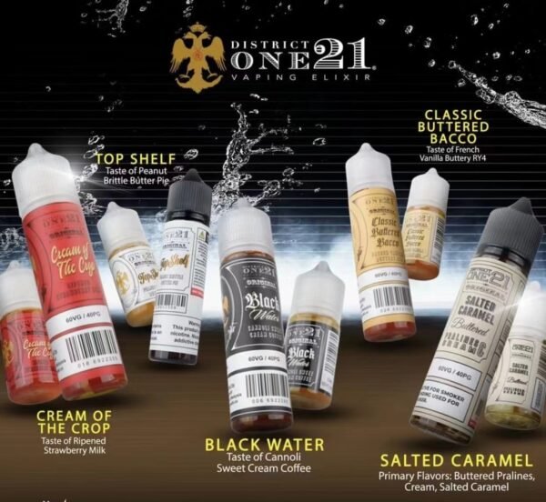 21區鹹奶油煙油 district one21區系列 黑水 草莓牛奶 大煙小煙專用