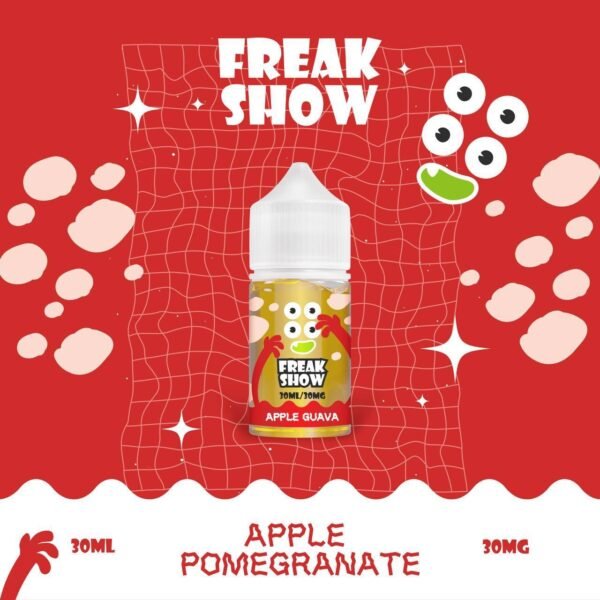 freakshow 怪物秀30ml小煙油 荔枝冰|西瓜冰|情人果|紫葡萄|藍莓冰|水蜜桃|奇異果|檸檬|蘋果石榴|愛文芒果 - Image 6